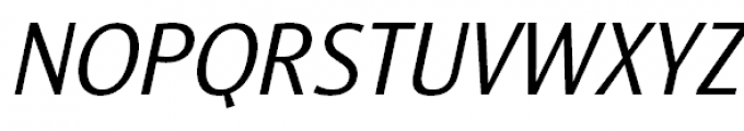Nat Grotesk Regular Italic Font UPPERCASE