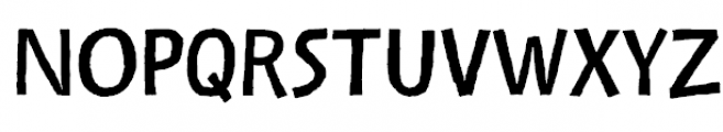 Nazhdak Normal Font UPPERCASE
