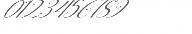 Nantiya Italic Font OTHER CHARS