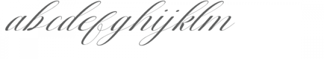 Nantiya Italic Font LOWERCASE