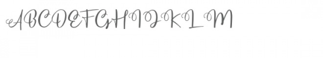 Natsuki Font UPPERCASE