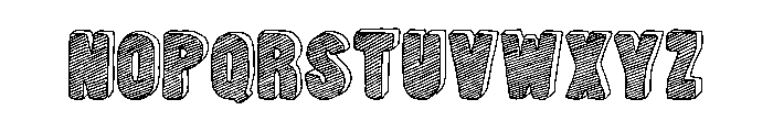 Nanquim Regular Font UPPERCASE