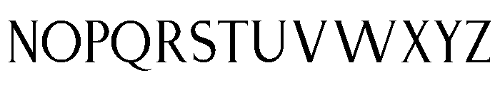Nashville Regular Font LOWERCASE