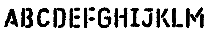 Navy Stencil FONT