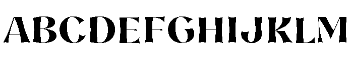 Nazare Exuberant Bold Font UPPERCASE