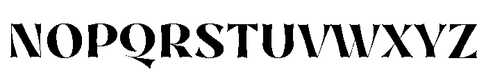 Nazare Exuberant Bold Font UPPERCASE