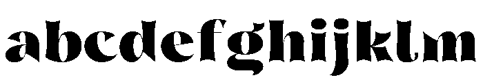 Nazare Exuberant Heavy FONT