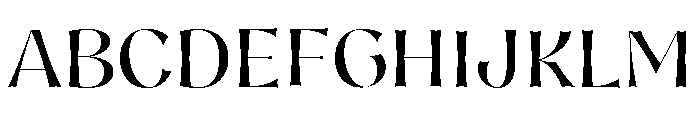 Nazare Exuberant Regular Font UPPERCASE