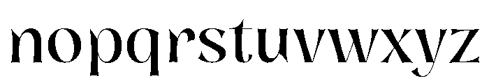 Nazare Exuberant Regular Font LOWERCASE