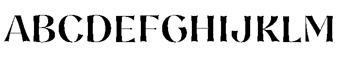 Nazare Exuberant Semi Bold Font UPPERCASE