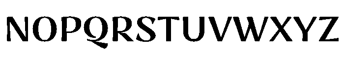 Nazare Medium Font UPPERCASE