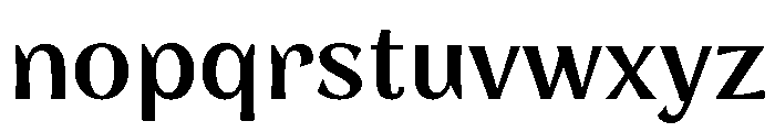 Nazare Regular Font LOWERCASE