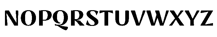 Nazare Semi Bold Font UPPERCASE