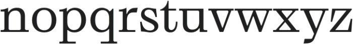 NC Holland Regular otf (400) Font LOWERCASE