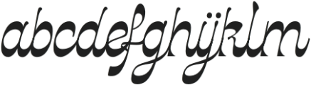 NCLKisgade otf (400) Font LOWERCASE