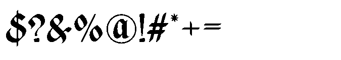 NCL Basefigh Font OTHER CHARS