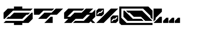 NCL Raxor Regular Font OTHER CHARS