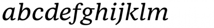 NCT Larkspur DEMO Italic Regular Font LOWERCASE