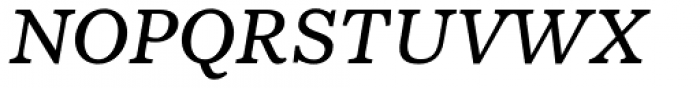 NCT Larkspur Italic Regular Font UPPERCASE