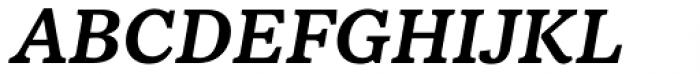 NCT Larkspur Italic Semi Bold Font UPPERCASE