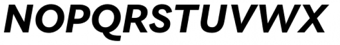 NCT Torin Italic Bold Font UPPERCASE