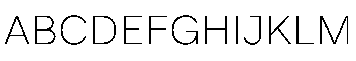 NCBurrata 200Ultra Light 99973e14 Font UPPERCASE