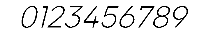 NCBurrata 205Ultra LightSlanted 1efed944 Font OTHER CHARS