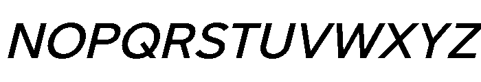 NCBurrata 505MediumSlanted 08e5f3f9 Font UPPERCASE