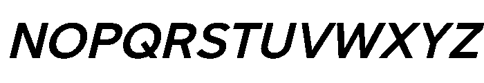NCBurrata 605SemiboldSlanted Instance Bc396f35 Font UPPERCASE