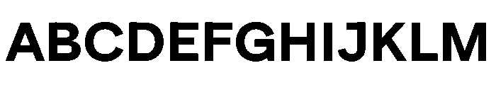 NCBurrata 700Bold Instance Font UPPERCASE