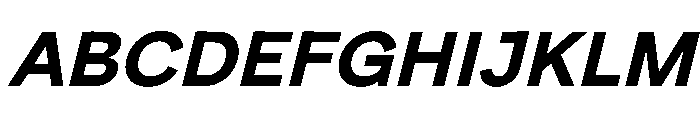 NCBurrata 705BoldSlanted Instance 9f697423 Font UPPERCASE