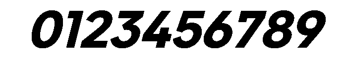 NCBurrata 705BoldSlanted Instance Font OTHER CHARS