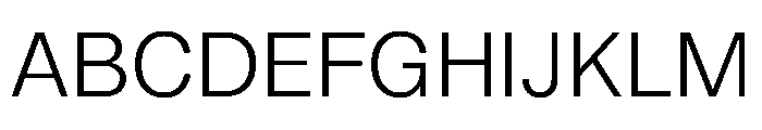 NCFontina Light Instance Font UPPERCASE