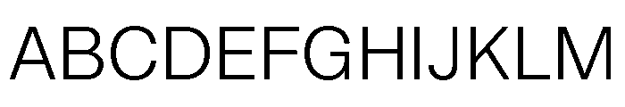 NCFontina Light Font UPPERCASE