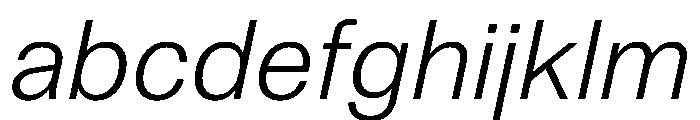 NCFontina LightItalic Instance FONT