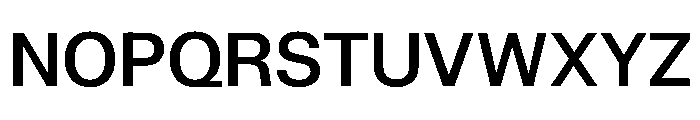 NCFontina Medium Instance Font UPPERCASE