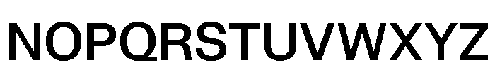 NCFontina Medium Font UPPERCASE