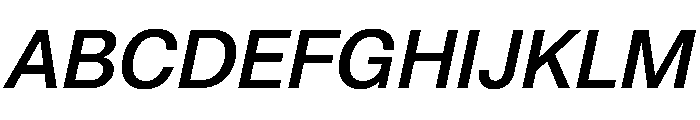 NCFontina MediumItalic Instance Font UPPERCASE