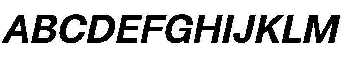 NCFontina Semi BoldItalic Font UPPERCASE