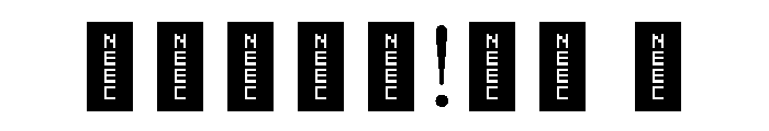 NCKobyla Medium 94a89cdc Font OTHER CHARS