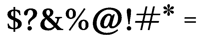 NCKobyla Medium Instance Font OTHER CHARS