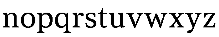 NCKobyla Regular Instance Font LOWERCASE