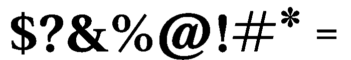 NCKobyla Semibold Instance Font OTHER CHARS