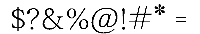 NCKobyla Ultra Light Instance Font OTHER CHARS