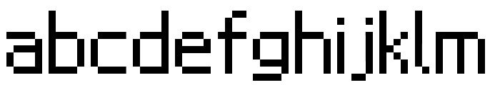 NDS12 Font LOWERCASE