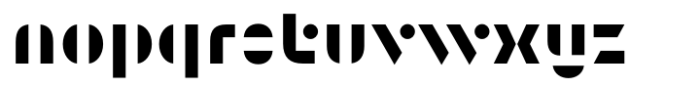 ND Form Bold Font LOWERCASE