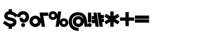 ND Gambit Extra Bold Font OTHER CHARS