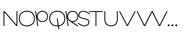 ND Gambit Light Font UPPERCASE