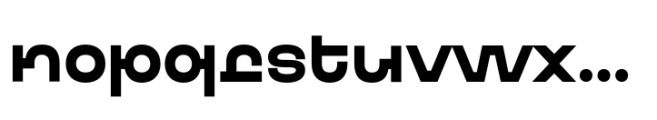 ND Gestalt Extra Bold Font LOWERCASE