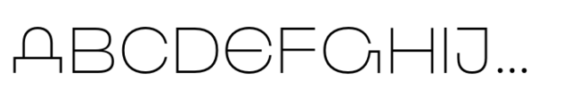 ND Gestalt Light Font UPPERCASE
